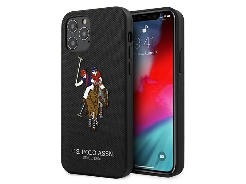 US Polo iPhone 12 Pro Max black Polo Embroidery Collection