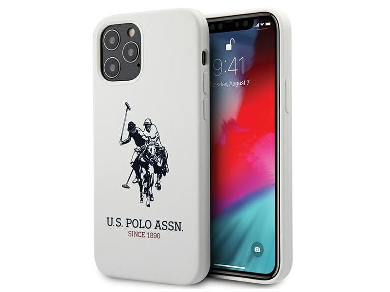 US Polo iPhone 12/12 Pro white Silicone Collection