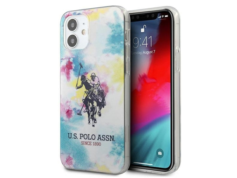 US Polo iPhone 12 mini multicolor Tie & Dye Collection