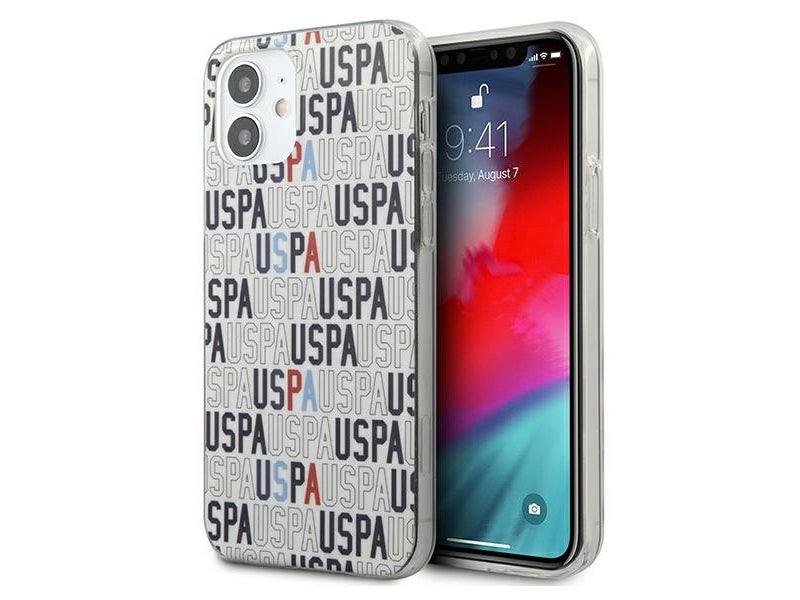 US Polo iPhone 12 mini white Logo Mania Collection