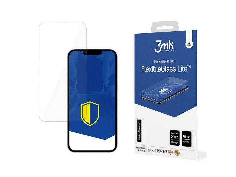 3MK FlexibleGlass Lite iPhone 16e Hybrid Glass Lite