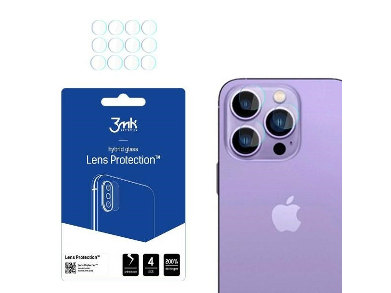 3MK Lens Protect iPhone 14 Pro/14 Pro Max Camera Lens Protection 4pieces