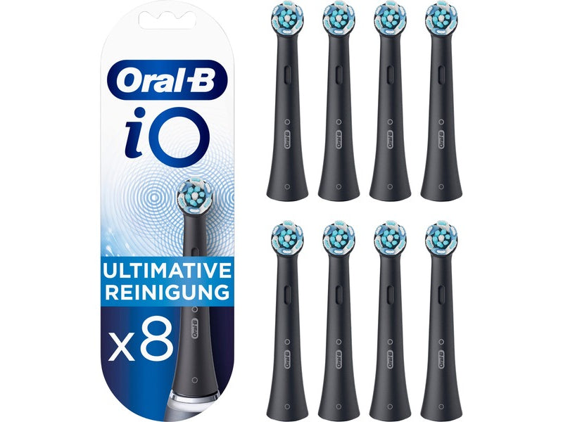 Brown Oral-B iO Ultimate 8 Piece Brushes Black - 4210201434832