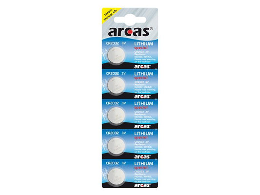Battery Arcas Lithium Special CR2032 (5 Pcs.)