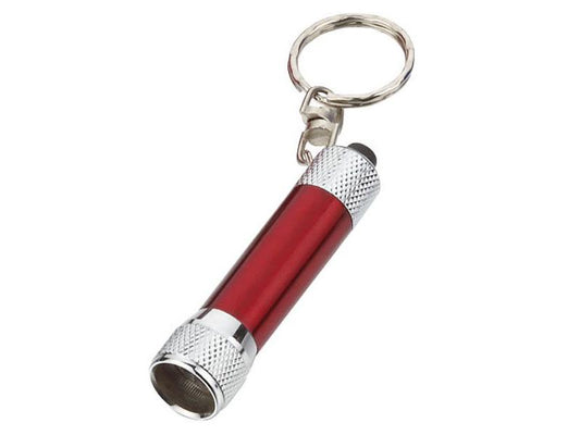 Arcas Aluminium 3 LED-torch light with key chain (4 Colors Mix)
