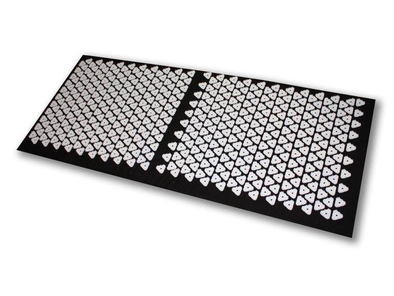 Shanti Acupressure Carpet / Nail mat (120 x 50 cm. Black)