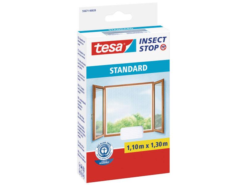 Tesa Insect Stop Fly Screen Standard 1.1m x 1.3m (White)