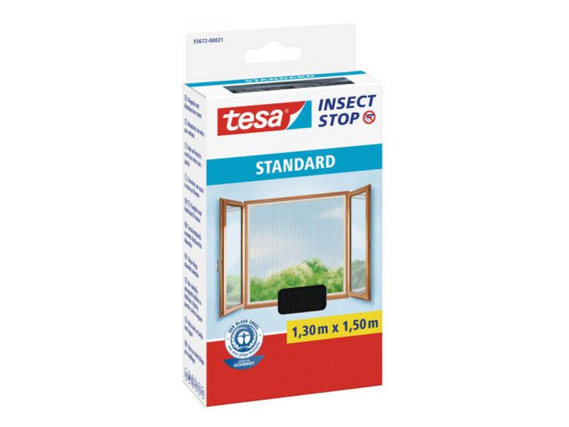 Tesa Insect Stop Fly Screen Standard 1.3m * 1.5m (Black)