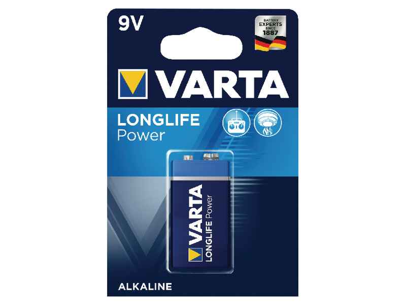Batterie Varta Longlife Power E-Block. 9V (1 pcs)