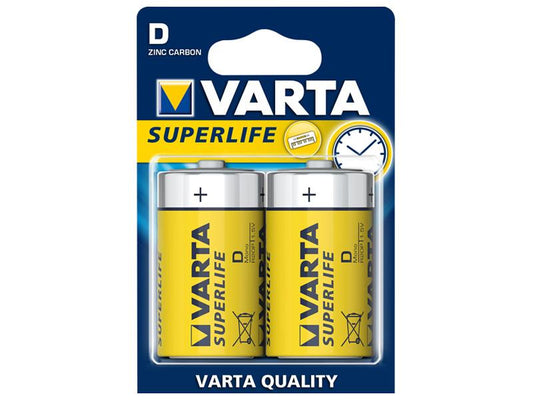 Battery Varta Superlife R20 Mono D (2 pcs)