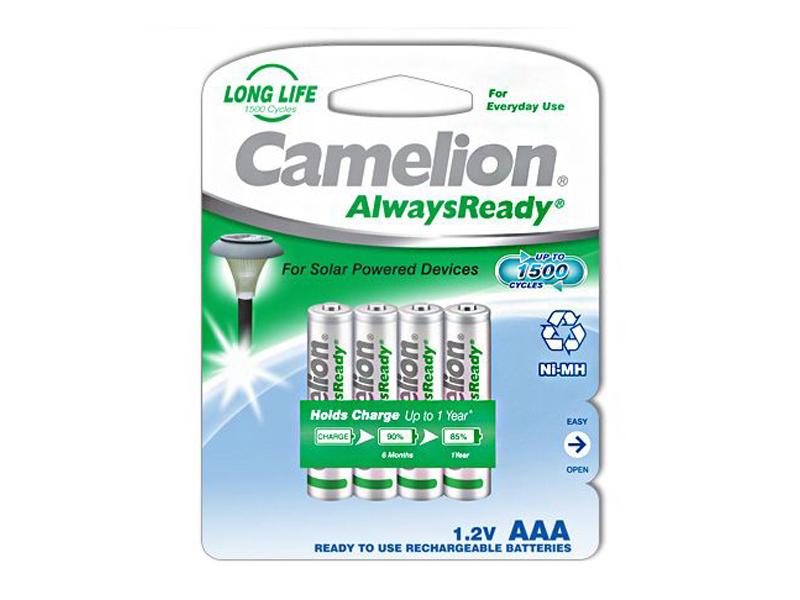 Akku Camelion AAA Micro Always Ready 600mA (4 pcs.)