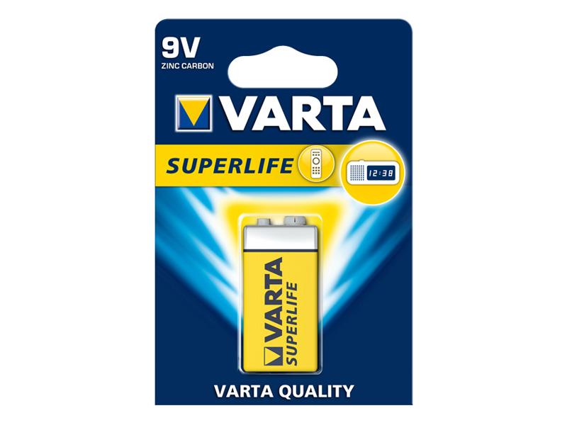 Battery Varta Superlife 9V Block (1 pcs)