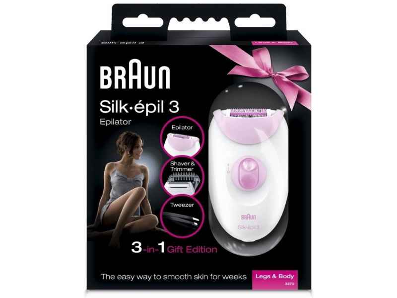 Braun Silk-épil 3 3270 Epilator Pink.White 48688