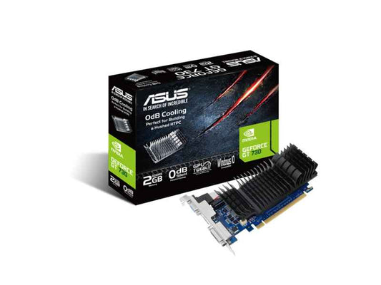 ASUS GF GT730-SL-2GD5-BRK GeForce GT 730 2GB GDDR5 90YV06N2-M0NA00