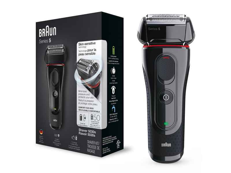 Braun Shaver 5030s Series 5 Black/Red