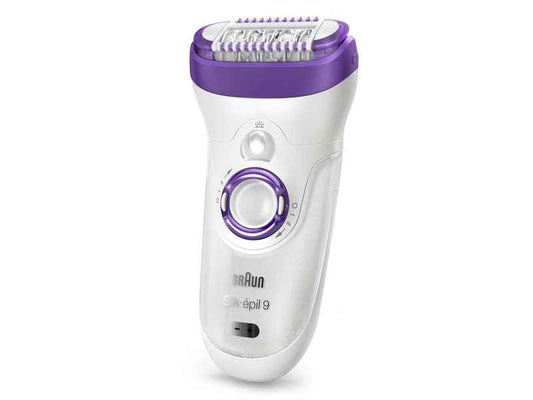 Braun Epilator Silk-épil 9-579 Wet & Dry + Facial Cleaning Brush