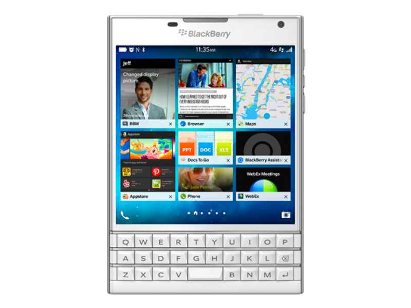 BlackBerry Passport 4.5Zoll Single SIM 32GB White PRD-59181-025