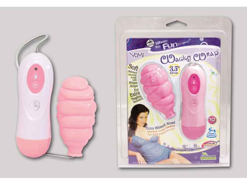 WACKY WRAP VIBRO BULLET. 10 FUNKTIONEN. PINK. 8. 9CM