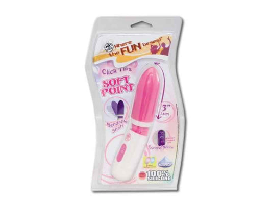 SOFT POINT VIBE. WATERFEST. BIEGBAR. SILIKON. PINK. 7. 6CM