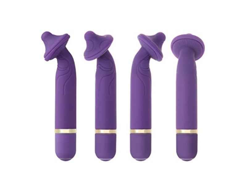 WONDERLAND MYSTICAL MUSHR0OM. 10 FUNCT. MASSAGER. LILA. 13. 5CM