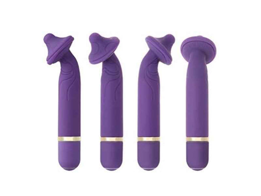 WONDERLAND MYSTICAL MUSHR0OM. 10 FUNCT. MASSAGER. LILA. 13. 5CM