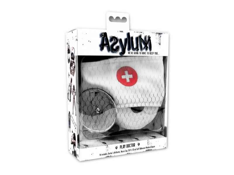 ASYLUM PLAY DOCTOR KIT. 3ER SET. WEISS