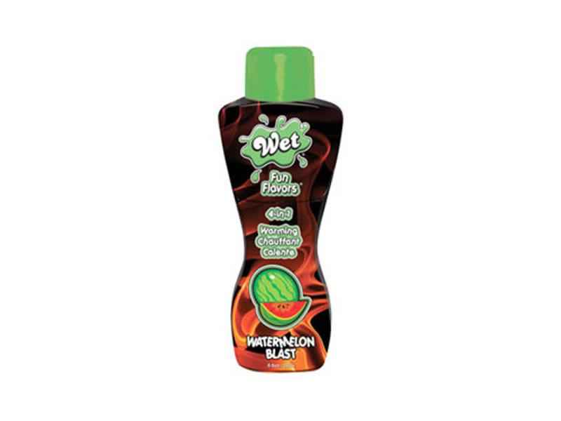WET FUN FLAVORED WARMING LUBE. WATERMELON BLAST. 302G