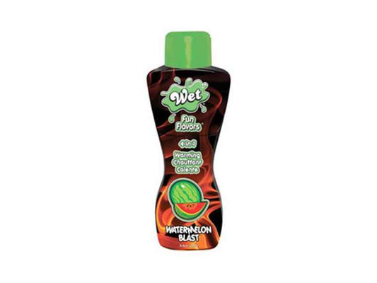 WET FUN FLAVORED WARMING LUBE. WATERMELON BLAST. 302G