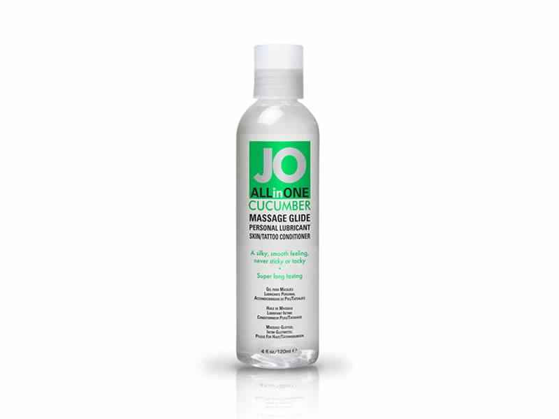 SYSTEM JO SENSUAL MASSAGE OIL. CUCUMBER. 120ML