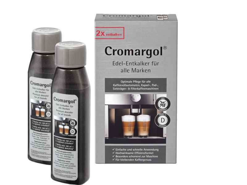 WMF Cromargol - Premium descaler for coffee machines 2x100ml