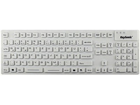 Tas Keysonic KSK-8030IN (DE) Industrietastatur 105T white bulk 28063