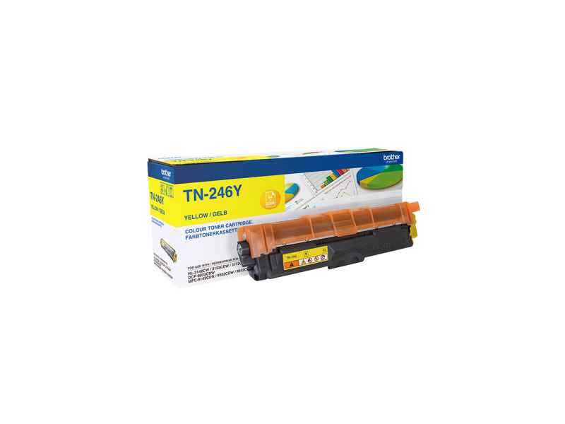 Brother Toner yellow Original Toner Cartridge TN246Y
