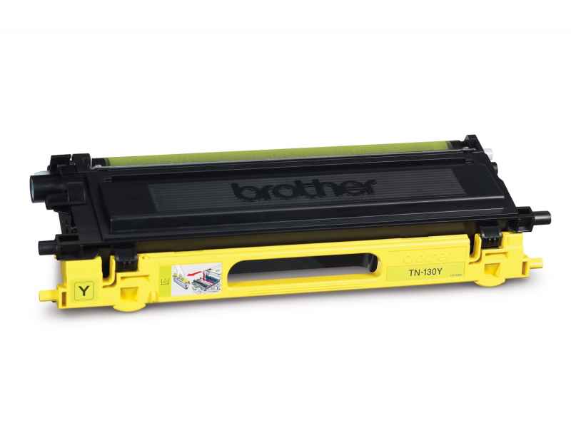 Brother TN Toner Cartridge Original Yellow 1.500 pages TN130Y
