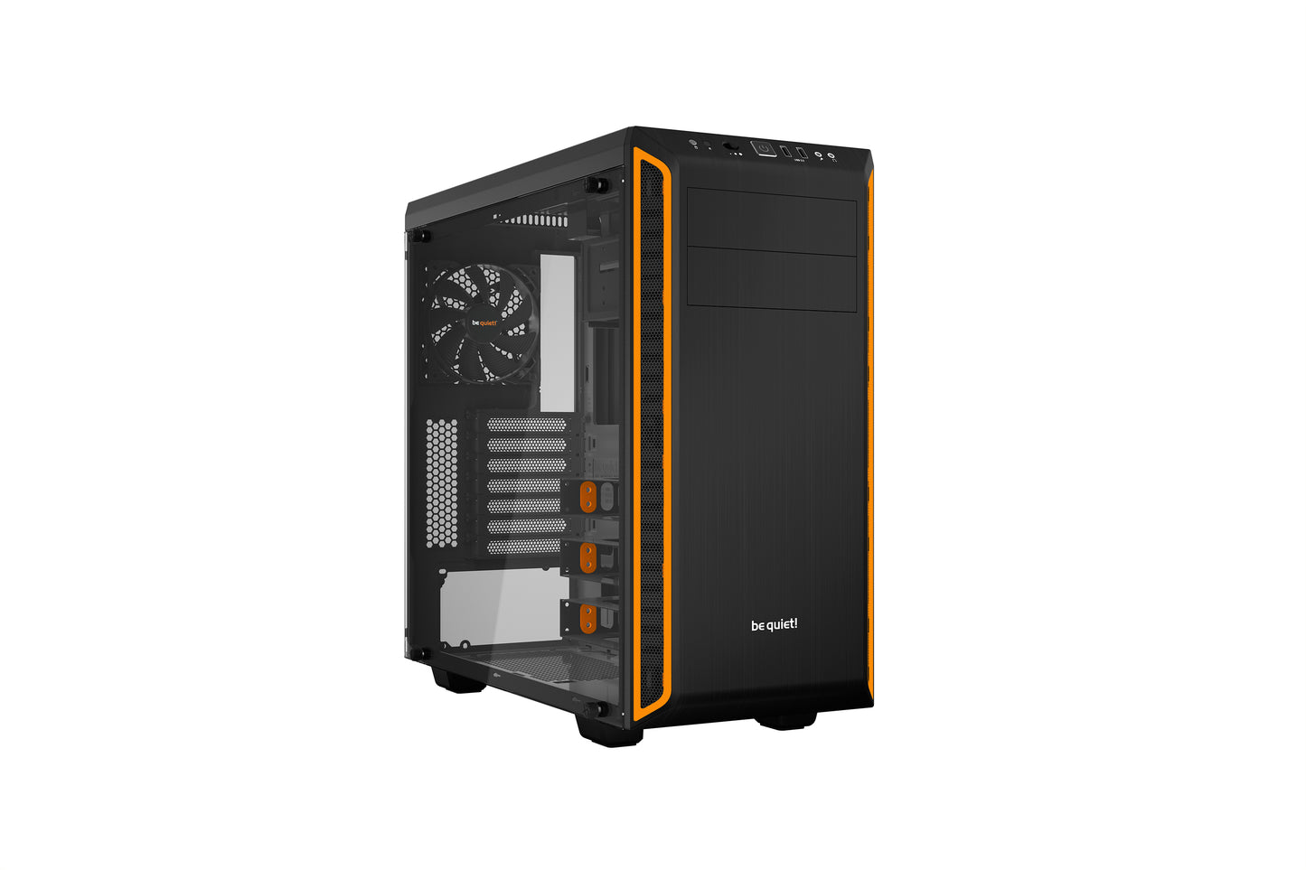BeQuiet  PC- Gehäuse Pure Base 600 Window Orange BGW20