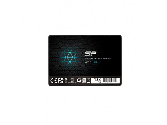 Silicon Power SSD 128GB 2.5 SATAIII A55 7mm Full Cap Blue SP128GBSS3A55S25