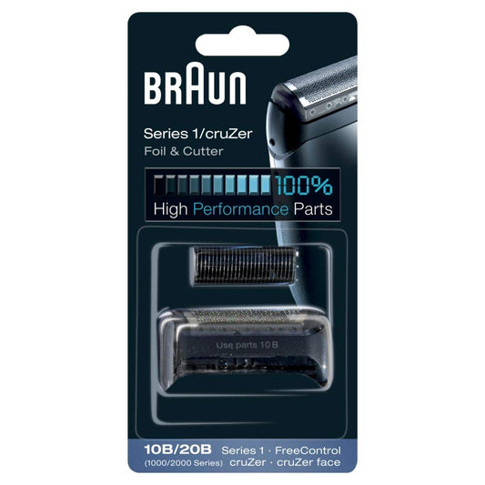 Braun Replacement Foil and Cutter Cassette 10B Black