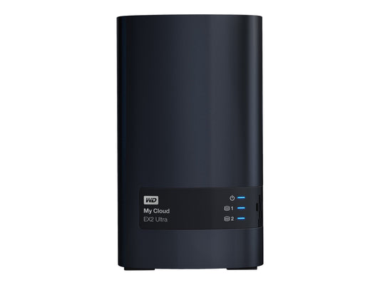 WD NAS Server 8TB My Cloud EX2 Ultra WDBVBZ0080JCH-EESN