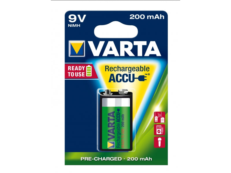 Varta battery NIHM 200mAh 9V (56722 101 401)