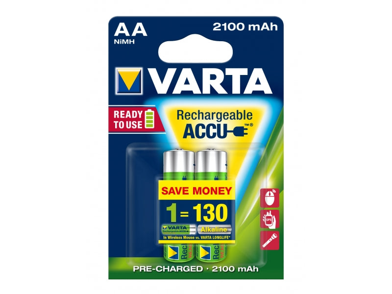 Varta battery NiMH Mignon AA 2100mAh (56706 101 402)