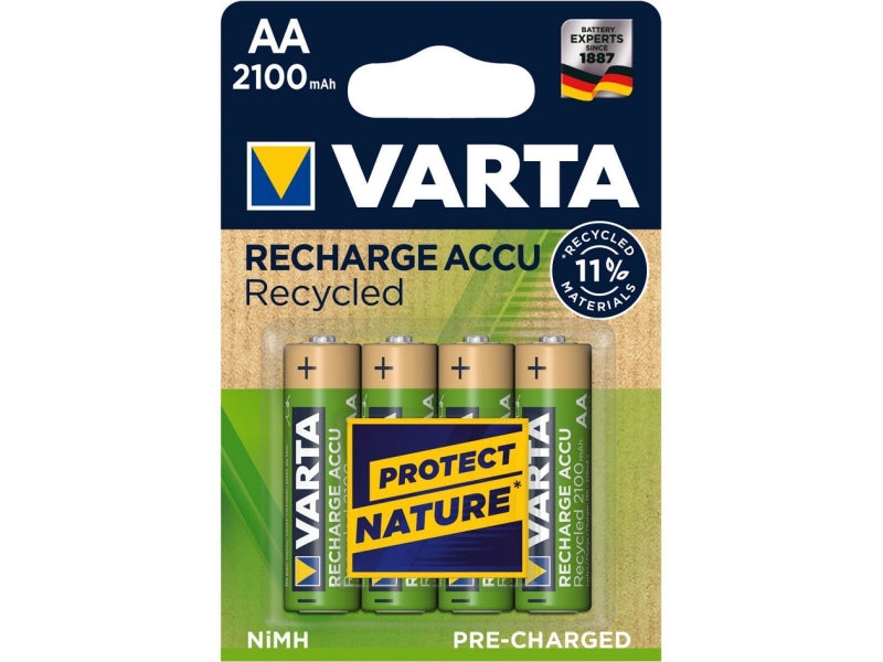 Varta Akku NiMH Mignon AA 2100mAh (4er Pack) 56816 101 404