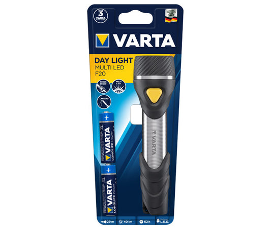 Varta LED Taschenlampe Day Light Multi F20 16632101421