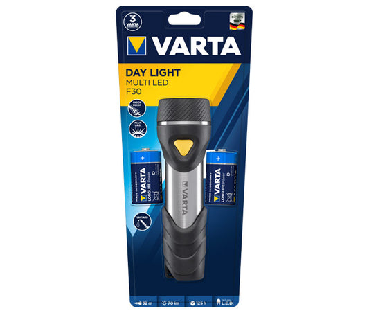 Varta LED Taschenlampe Day Light Multi LED F30 17612 101 421