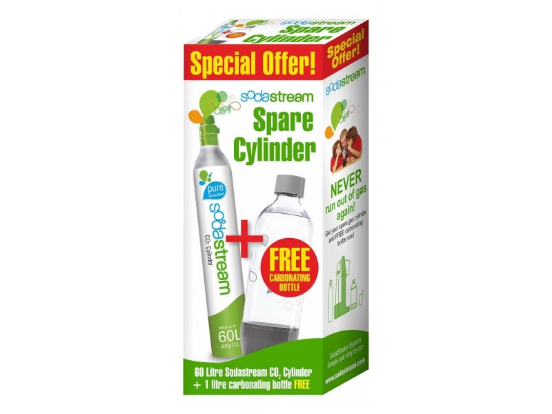 SodaStream Reservezylinder 60L +1 PET 1L EU