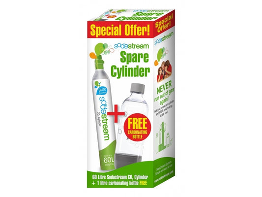 SodaStream Reservezylinder 60L +1 PET 1L EU