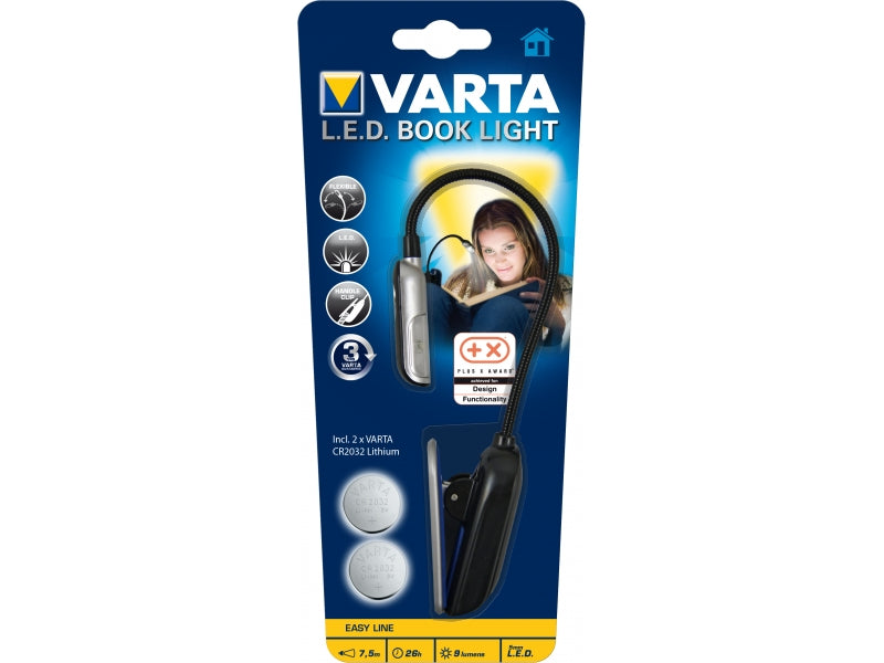 Varta LED Book Light. Easy Line 9lm 16618 101 421
