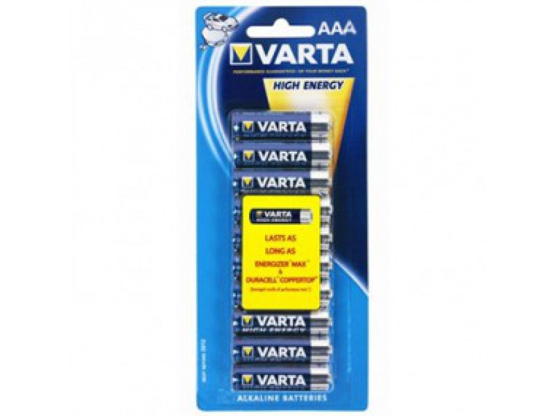 Varta battery High Energy Alkaline AAA LR03 1.5V (04903 121 461)