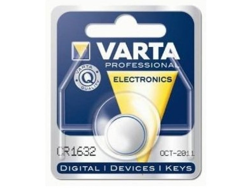 Varta Batterie Lithium Knopfzelle CR1632 Blister (1-Pack) 06632 101 401