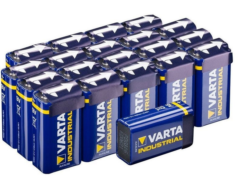 Varta Batterie Alkaline E-Block 6LR61 9V Bulk (1 Pcs) Industrial