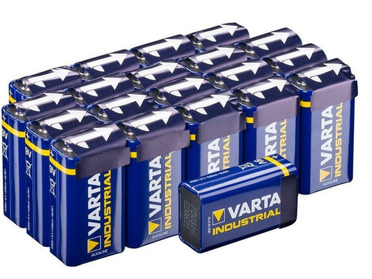 Varta Batterie Alkaline E-Block 6LR61 9V Bulk (1 Pcs) Industrial