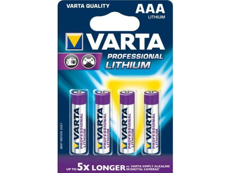 Varta battery Lithium Professional AAA FR03 1.5V (06103 301 404)